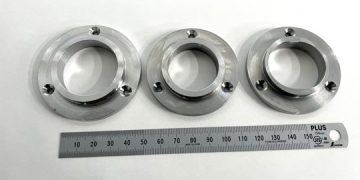 【製作事例】複合旋盤加工　～円プレート形状～